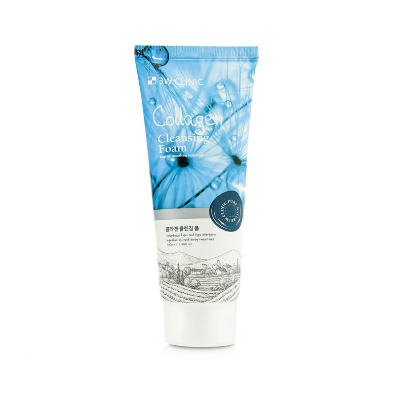 3W Clinic Collagen Cleansing Foam 100ml