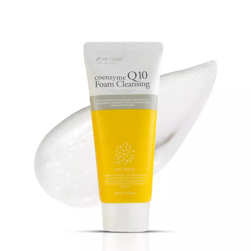 3W Clinic Coenzyme Q10 Foam Cleansing 100ml