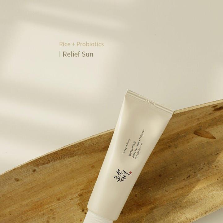 BEAUTY OF JOSEON Relief Sun : Riz + Probiotiques [SPF50+ PA++++]